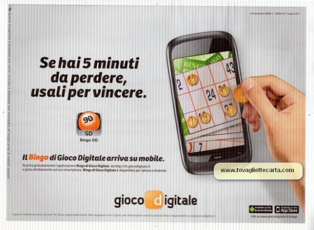 Tovagliette carta A NORMA