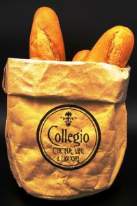 busta porta pane come cestino