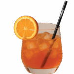 Cocktail con cannuccia compostabile personalizzata